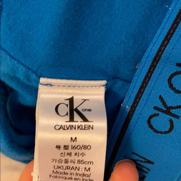 Blue Calvin Klein Bra - Picture 3 of 3